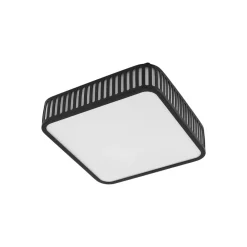 LED udendørs loftlampe Lurinda, 26 cm sort, IP44^Lindby Online