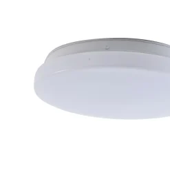 LED udendørs loftslampe Kirkola, 3000 K, Ø 26 cm, hvid^Lindby Online