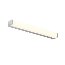 LED-badeværelseslampe Klea, 60 cm, krom, metal, IP44^Lindby Best
