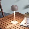Lindby Dekorationsbelysning|Terrassebelysning>LED-bordlampe Arietty, beige, dæmpbar, IP65