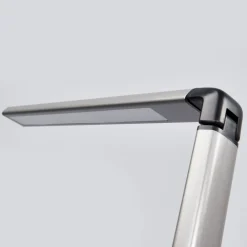 LED-bordlampe Kuno, grå, USB, touch-dæmper^Lindby New