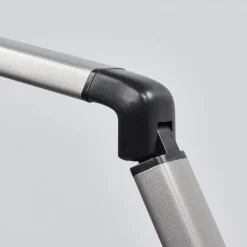 LED-bordlampe Kuno, grå, USB, touch-dæmper^Lindby New