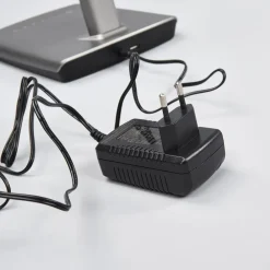 LED-bordlampe Kuno, grå, USB, touch-dæmper^Lindby New