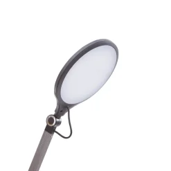 LED-bordlampe Nyxaris, grå, metal, CCT, 50 cm^Lindby Hot