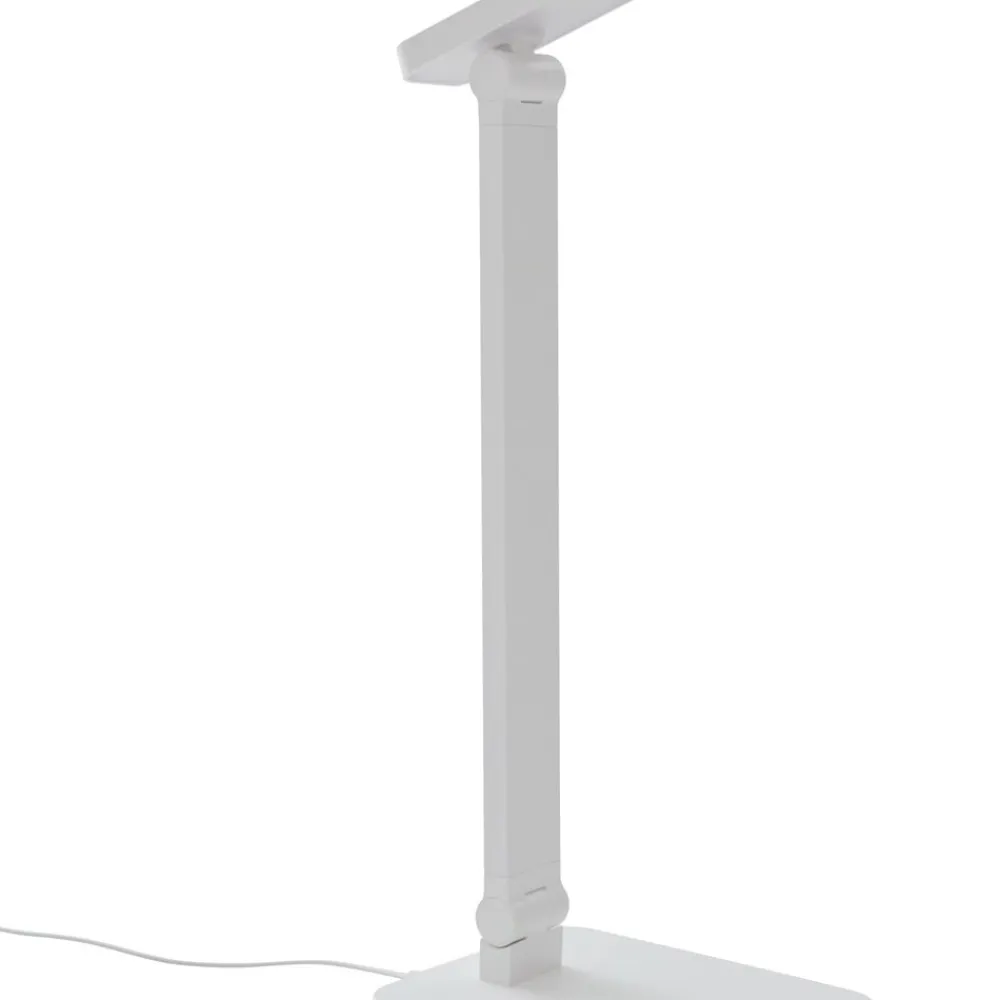 Lindby Arbejdsrum/Kontor>LED-bordlampe Rylas, hvid, USB, CCT