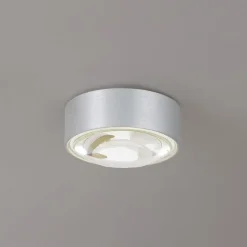 Lindby Loftlamper|Pendellamper>LED-downlight Siaka, grå, metal, Ø 5 cm, IP65