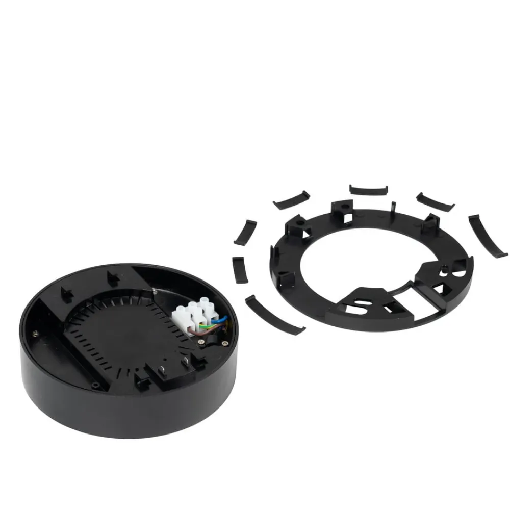 LED-driver Lumaro, sort, Ø 13 cm, 100W^Lindby Best