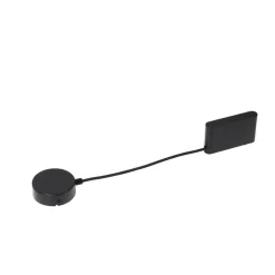 Lindby LED-driver Lumaro, sort, længde 55,5 cm, 100W