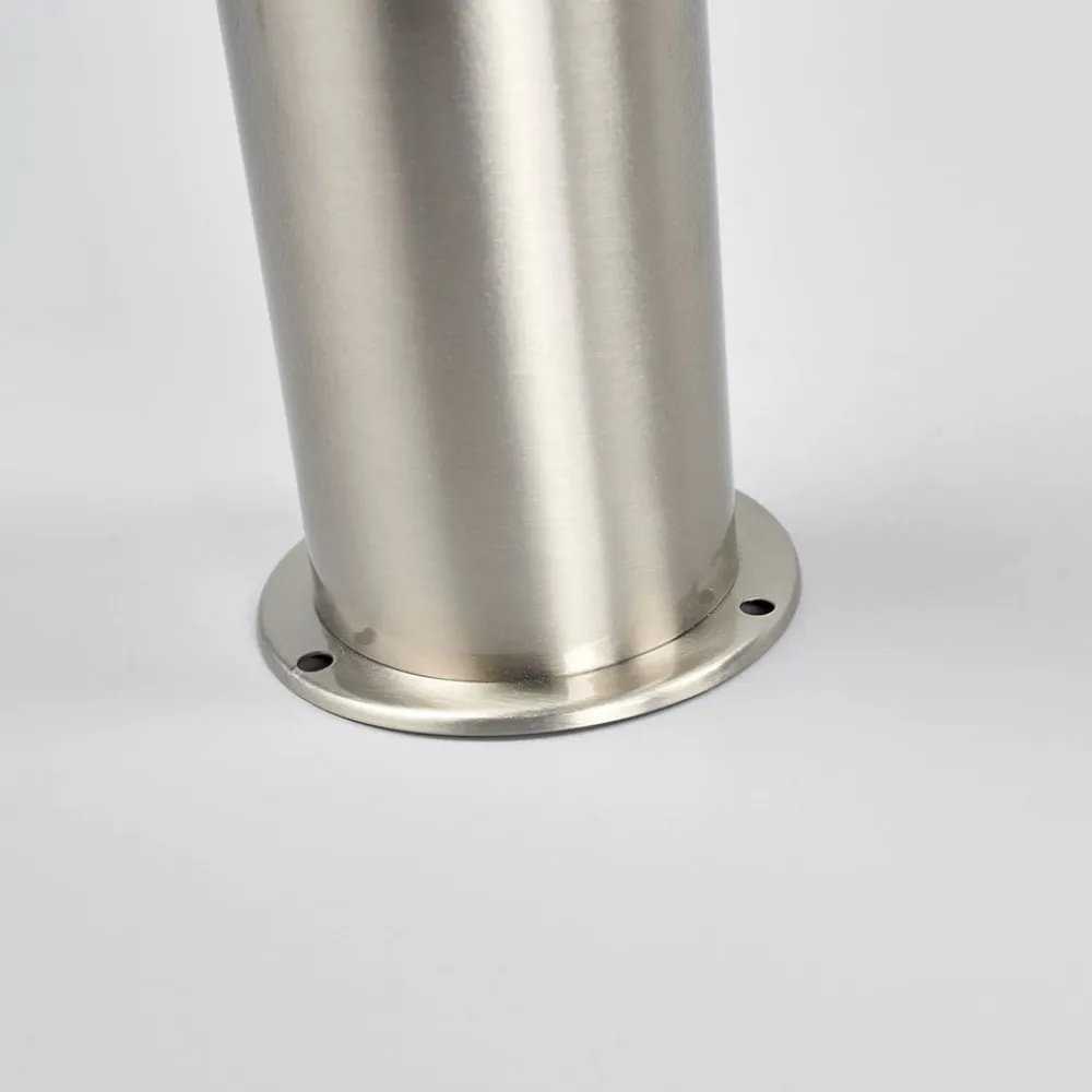 LED-gadelampe Fabrizio, højde 56 cm, stål^Lindby New