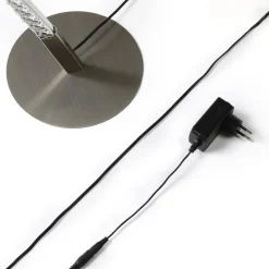 LED-gulvlampe Criostal, RGBW, dæmpbar, fjernbetjening^Lindby Outlet