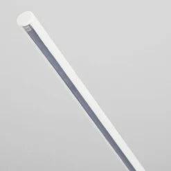 Lindby LED-gulvlampe Danua, hvid, metal, højde 200 cm