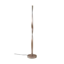 LED-gulvlampe Jaren, sort/brun, 114 cm, CCT^Lindby Discount