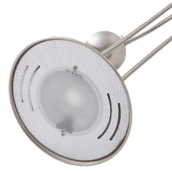 LED-gulvlampe Josefin, nikkel, læselampe, dæmpbar^Lindby Clearance