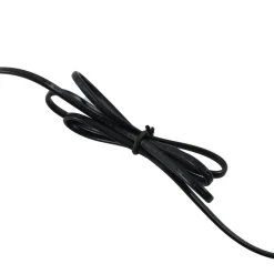 LED-gulvlampe Romilda, grå, træ, højde 122 cm^Lindby Clearance