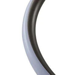 LED-gulvlampe Spiraali, grå, træ, højde 133 cm^Lindby Hot