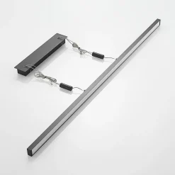 Lindby LED-hængelampe Arneja, sort, CCT, højdejusterbar