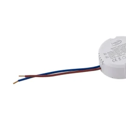 Lindby LED-indbygningslampe Eldrin, hvid, lysliste, 13,1 cm