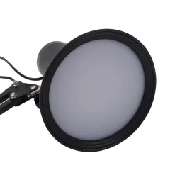 Lindby LED-klemmelampe Undra, sort, metal, justerbar