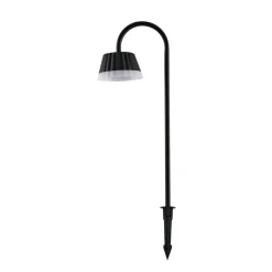 Lindby LED-lampe med jordspyd Ameline, antracit, IP65, 77 cm