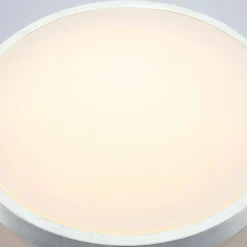 LED-loftlampe Emelie, Ø 42 cm, aluminiumsfarvet, metal^Lindby Clearance