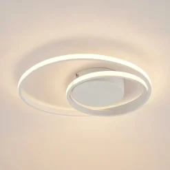 Lindby Loftlamper|Loftlamper>LED-loftlampe Emisua, hvid, CCT, dæmpbar