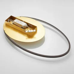 LED-loftlampe Feival, 73 cm, rust/guld, dæmpbar^Lindby Online