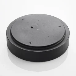 LED-loftlampe Gracjan, sort, metal, CCT, Ø45cm^Lindby Sale