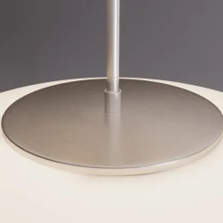 LED-loftlampe Gunda, hvid, glas, Ø 48 cm, dæmpbar^Lindby Clearance