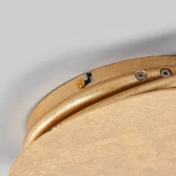 Lindby LED-loftlampe Joline, Ø 74 cm, guldfarvet, metal