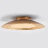Lindby LED-loftlampe Keti, Ø 35 cm, guld, rund, metal