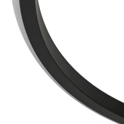 LED-loftlampe Kyron, sort, aluminium, dæmpbar, Ø45cm^Lindby Discount