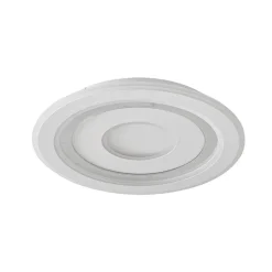 LED-loftlampe Lorvik, Ø 40 cm, hvid, CCT, dæmpbar^Lindby