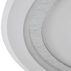 LED-loftlampe Lorvik, Ø 40 cm, hvid, CCT, dæmpbar^Lindby