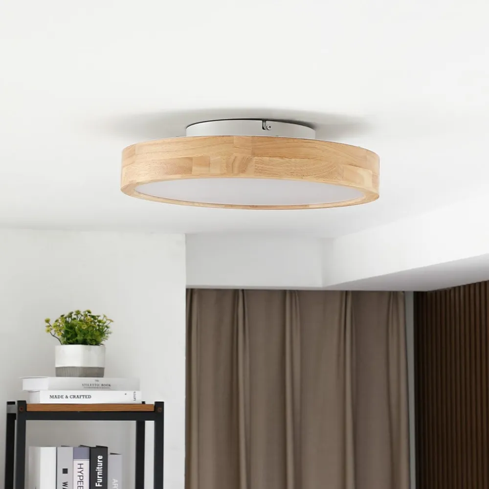 LED-loftlampe Milada, eg, CCT, fjernbetjening^Lindby Discount