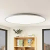 Lindby LED-loftlampe Narima, 4.000 K, Ø 100 cm, sølv