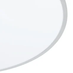 Lindby LED-loftlampe Narima, 4.000 K, Ø 100 cm, sølv