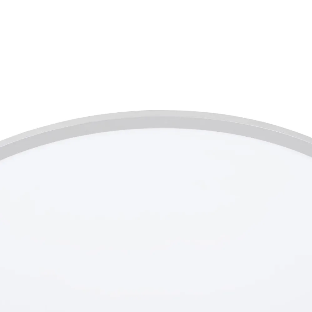 Lindby Arbejdsrum/Kontor|Loftlamper>LED-loftlampe Narima, 4.000 K, Ø 80 cm, sølv