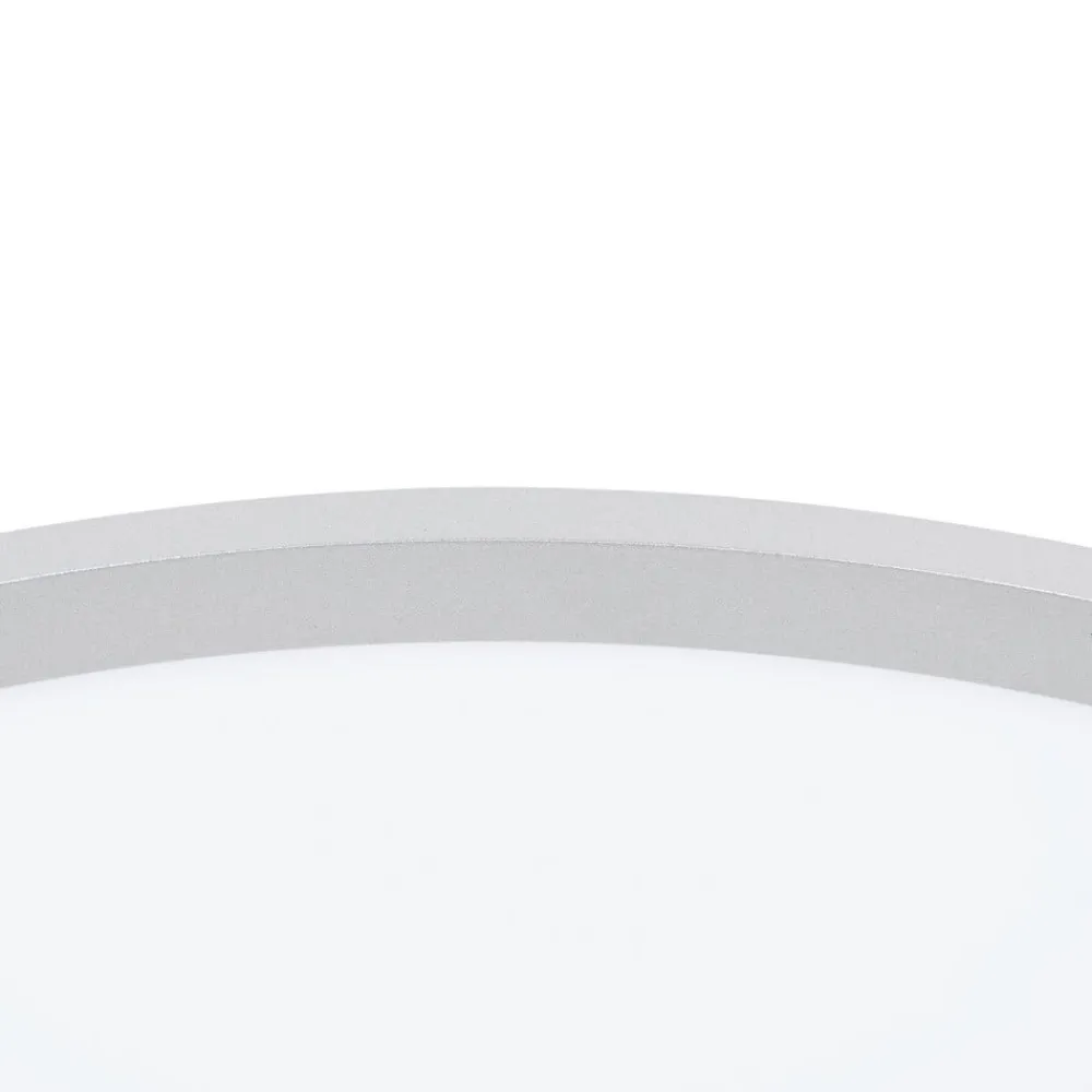 Lindby Arbejdsrum/Kontor|Loftlamper>LED-loftlampe Narima, 4.000 K, Ø 60 cm, sølv