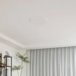 LED-loftlampe Pravin, Ø 40 cm, CCT, hvid^Lindby Clearance