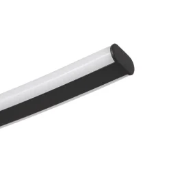 Lindby LED-loftlampe Ravion, 90 cm, sort, 3.000 K