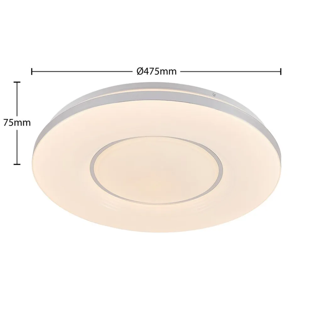 LED-loftlampe Robini, Ø 48 cm, CCT, dæmpbar^Lindby New