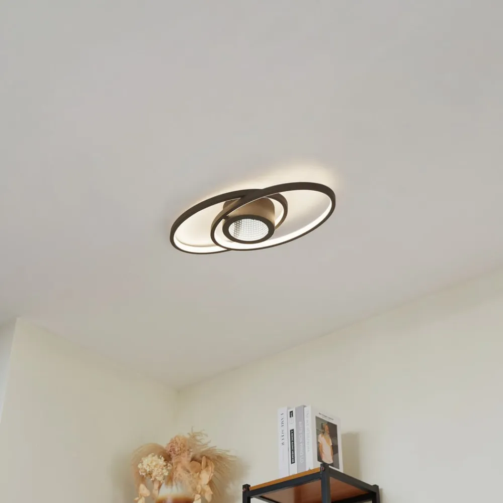 LED-loftlampe Thalina, 60 cm, dæmpbar, Infinity Tunnel^Lindby Discount