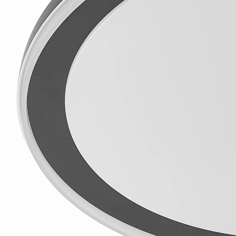 Lindby Gang|Loftlamper>LED-loftlampe Verdan, sort, metal, dæmpbar, CCT