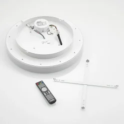 LED-loftlampe Wikani, hvid, RGB, CCT, dæmpbar^Lindby Clearance