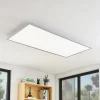 LED-loftlampe Zento, 120 cm, sølv, 4.000 K^Lindby Clearance