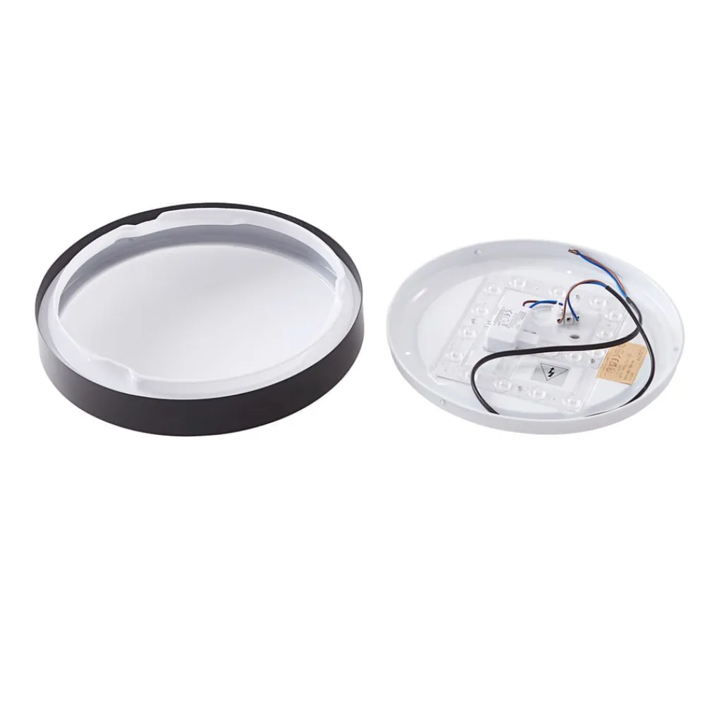 Lindby Loftlamper|Pendellamper>LED-loftslampe Ashen, 3.000 K. hvid, plast