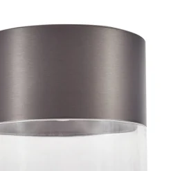 LED-loftslampe Dalila, sort, Ø 10 cm, aluminium^Lindby Clearance