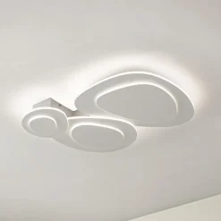 Lindby Gang|Loftlamper>LED-loftslampe Delar, 60 x 60 cm, CCT, dæmpbar