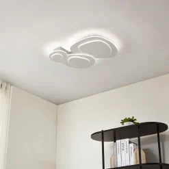 Lindby Gang|Loftlamper>LED-loftslampe Delar, 60 x 60 cm, CCT, dæmpbar