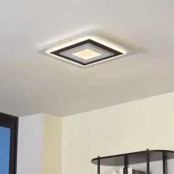 LED-loftslampe Rebeka, 50 x 50 cm, CCT, dæmpbar^Lindby Discount